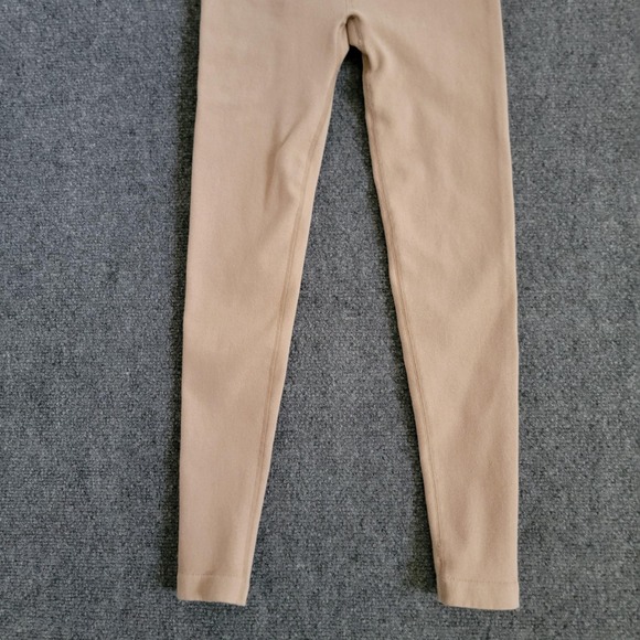 Everlane Leggings Womens XS‎ Beige High Rise Seamless Stretch Waistband Pants - Picture 3 of 11